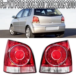 K-Car Rear Tail Light Lamp Housing Without Bulbs Warning Bumper Light For Volkswagen VW POLO 2006 2007 2008 2009 2010