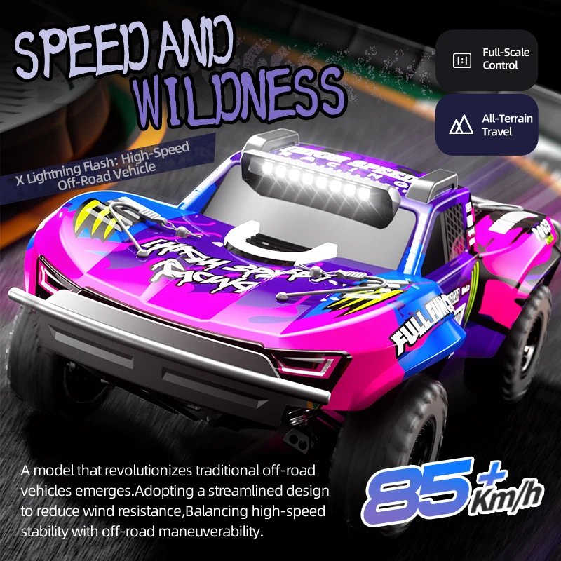 C8826 1:10  High-Speed Brushless 4WD Off-Road RC Car with Hydraulic Suspension Premium Remote Control Vehicle for Kids Adults