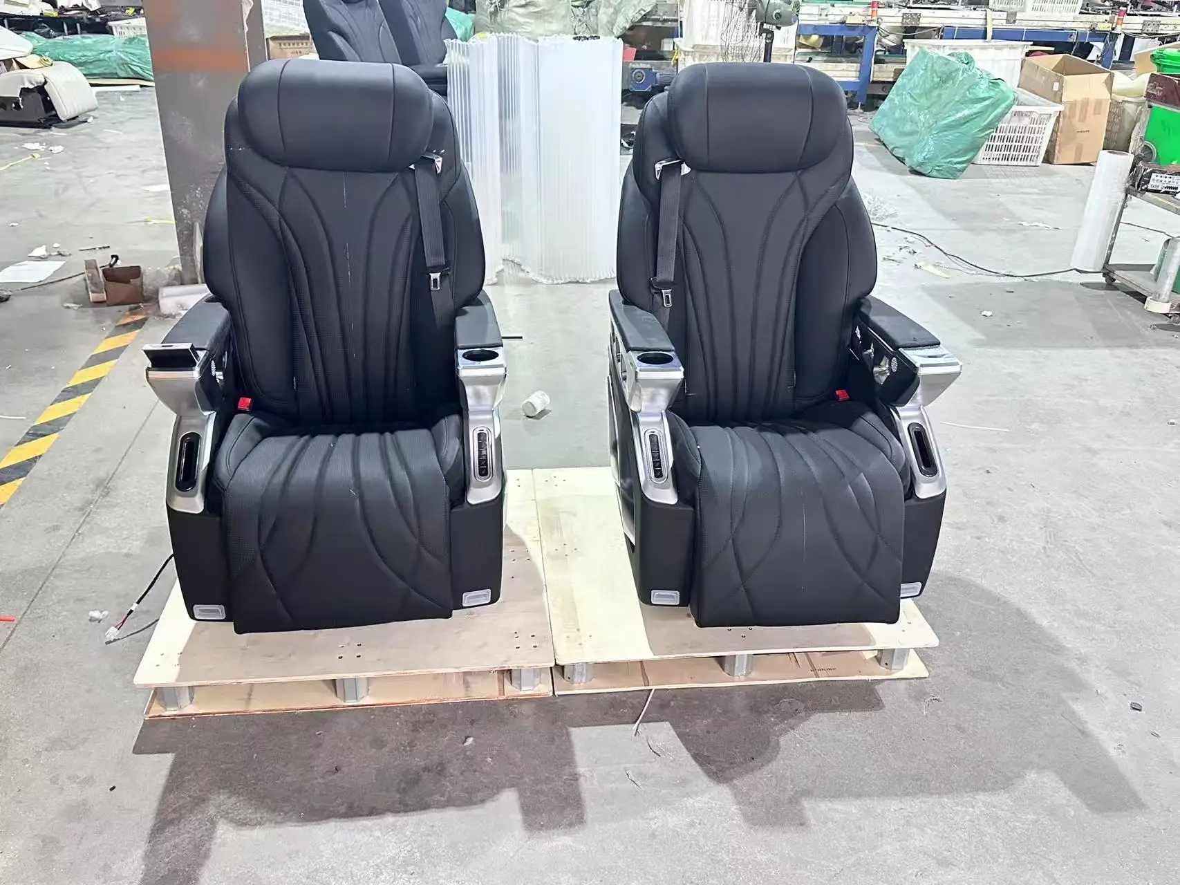 Customize Leather Aero Car Seat For RV Business & Aviation Use Comfortable Massage Leisure Features