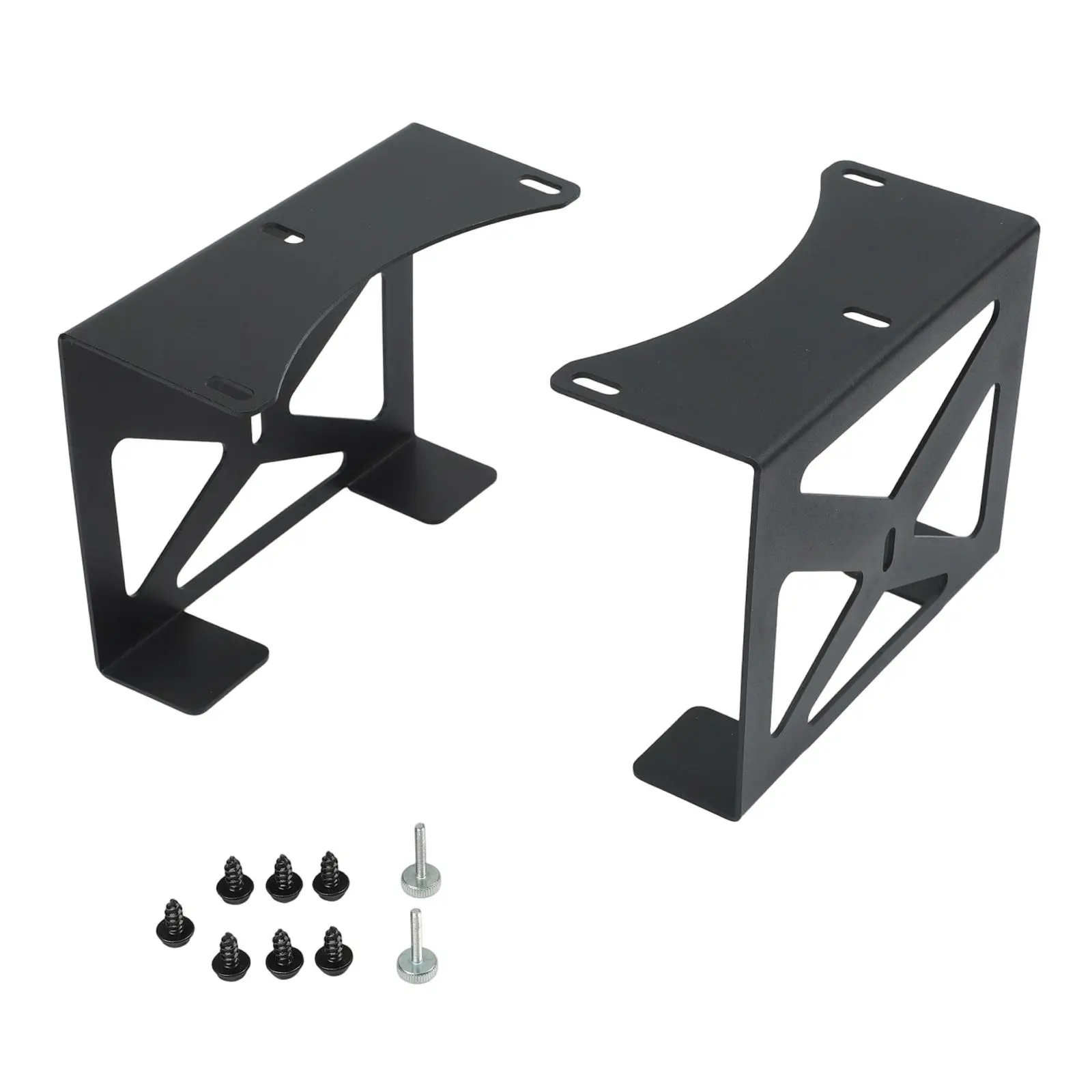 For PS5 Under-Desk Metal Storage Bracket Space-Saving Long-lasting Game Console Storage Base Organizers Holder Game Accessories view 5