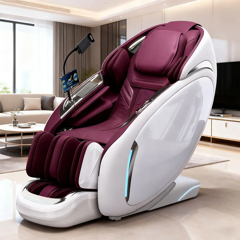 

GUOHENG электрическое кресло с подогревом, кресло шиацу для всего тела, многофункциональное массажное кресло с нулевым давлением воздуха