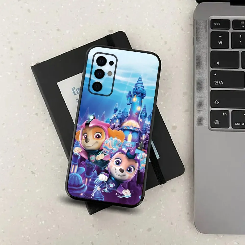 Anime P-Patrols Cartoon Dog Phone Case For Samsung Galaxy A13,A21s,A22,A31,A32,A52,A53,A71,A80,A91 Soft Black Cover