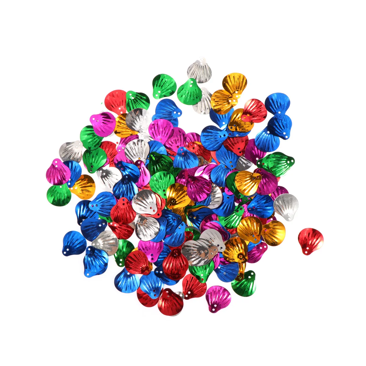 

30G Multi-Shape Glitter Confetti Colorful For Crafts Decoration Large Shell Pattern Sparkling Spangles Handmade Art Projects For