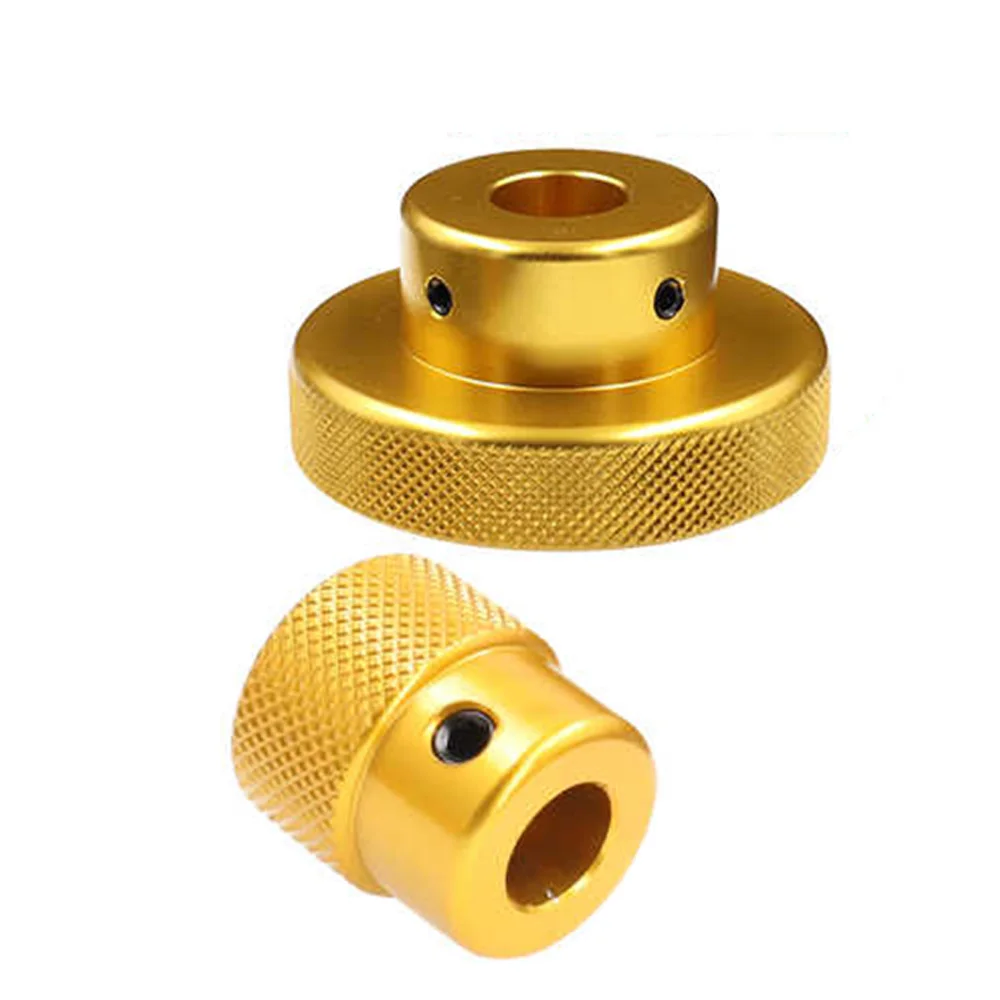 1Pcs OD 60mm 80mm CNC Knurling Sliding Table Screw Rod Knob Crank Rotating Handle Embossed Stepper Motor Positioning Hand Wheel