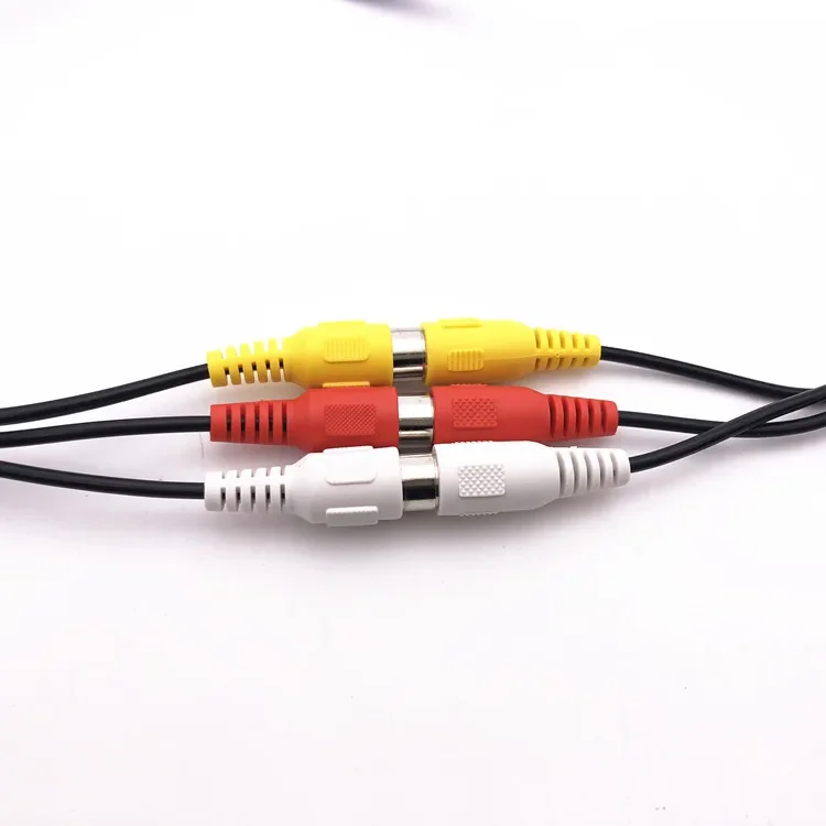 3RCA do 3 kabel RCA Audio wideo AV kabel rozszerzenie męskie i żeńskie 1.5m 3m 5m 10M