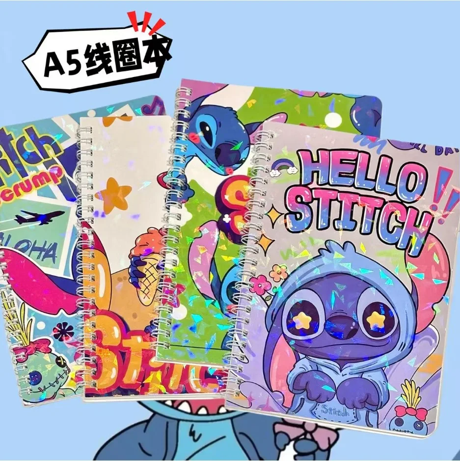 

Cartoon Steve's A5 Notebook - High-quality appearance student spiral notebook, cute cartoon lined notebook
