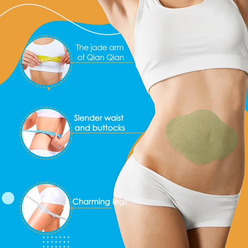 10Pc Slimming Patch Belly Thigh Arm Abdomin Burning Fat Lose Weight Natural Herbal Navel Sticker Body Shaping Plaster Keep Shape