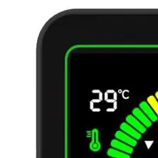 9 In 1 Air Quality Monitor PM2.5 Formaldehyde Detector With Noise Meter Temperature Humidity LCD Display For Home Office