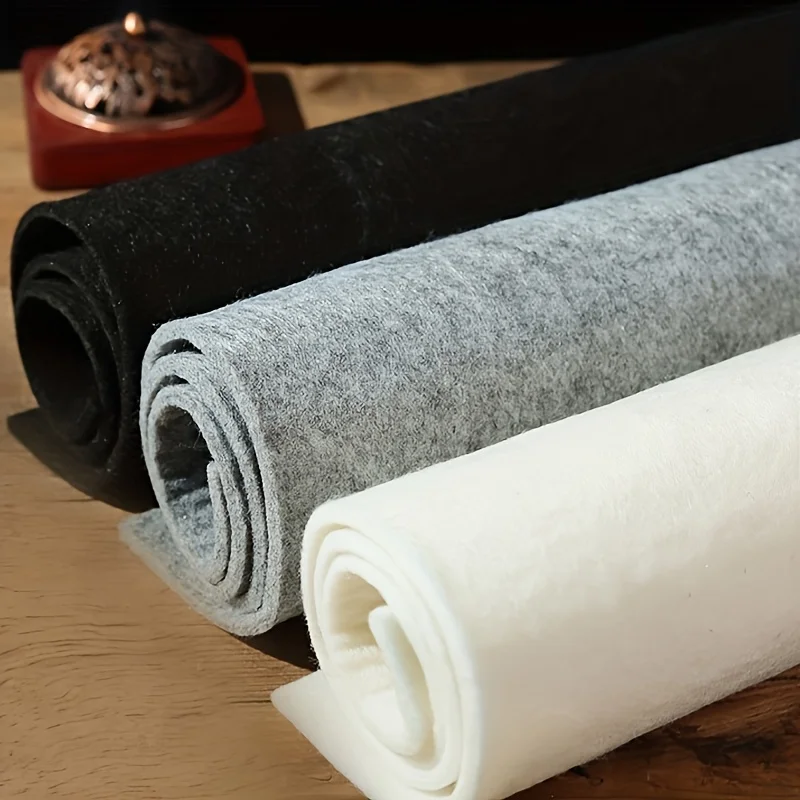 1pc Calligraphy Felt Pad, Available in Two Sizes, Suitable for Art Studios, Offices, Home Decoration, Painting Pads, With Exqui