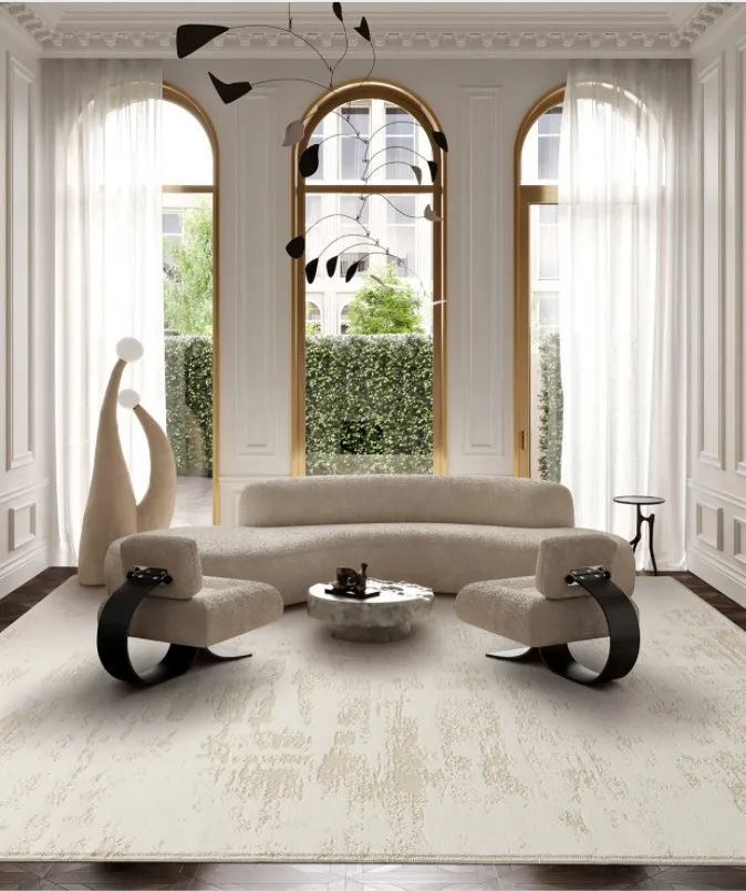 Big Area High Quality Whole Sale Price Faux Wool Carpet From China