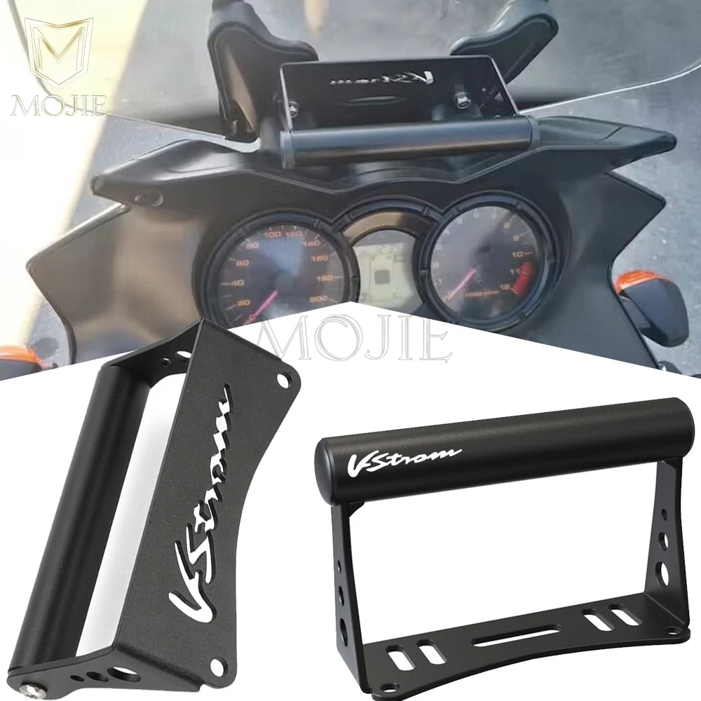 Smart Phone Stand Holder For Suzuki V-STROM650/ABS DL650/ABS DL650 DL 650 Vstrom 650 ABS 2004-2011 GPS Navigation Plate Bracket