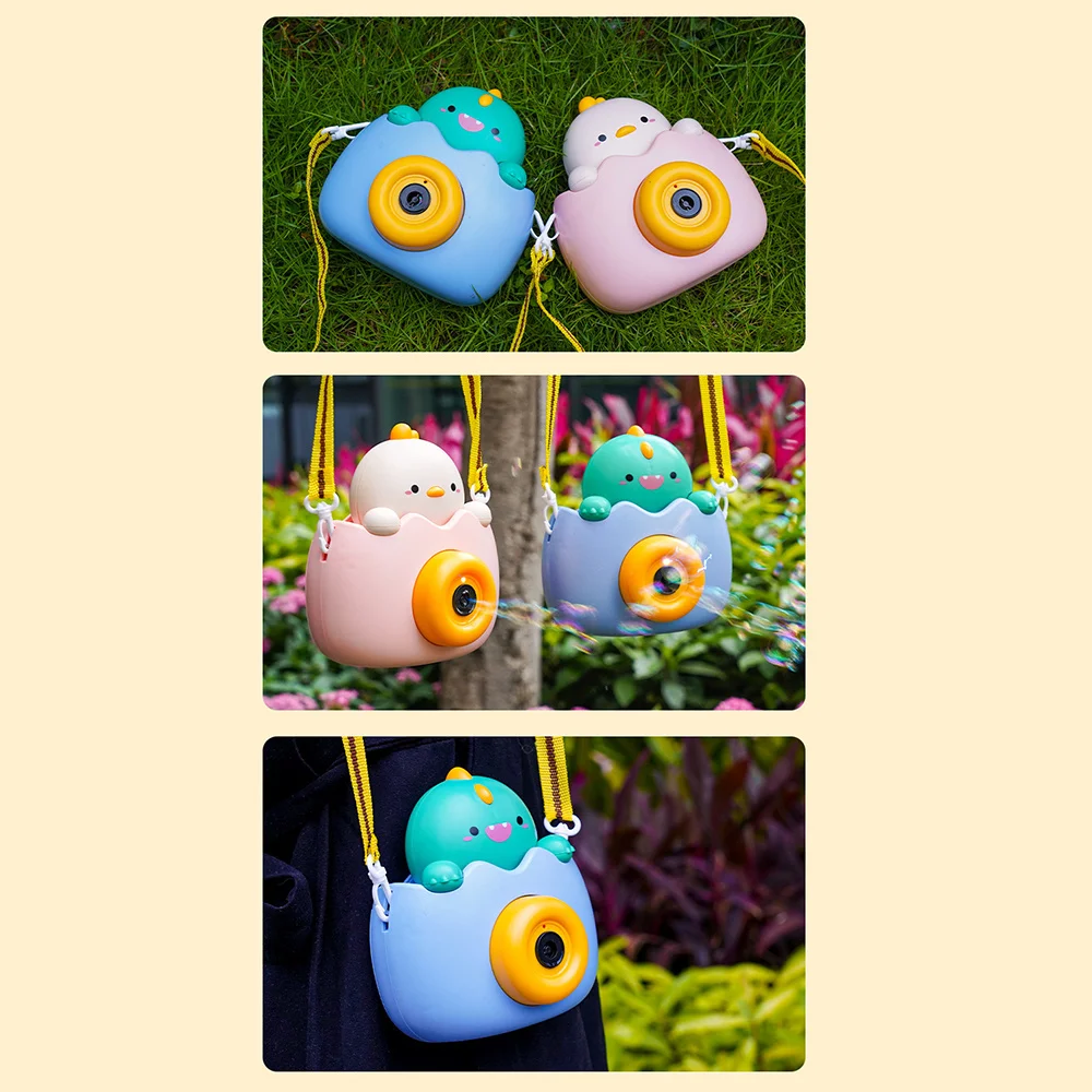 버블 카메라 버블 블로잉 제품 버블 메이커 만화 장난감 라이트 음악 포함