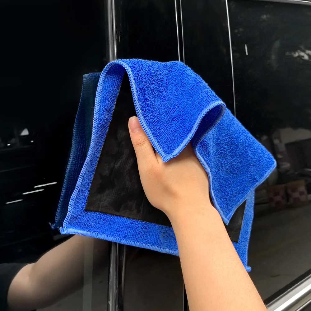 Toalla de limpieza de coche, paño de arcilla mágica para detalles de coche con barra de arcilla azul, herramienta de lavado, accesorios para coche, eliminación de potencia de hierro