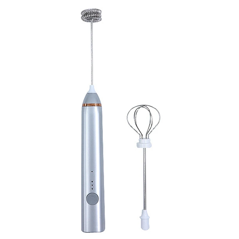 

Electric Milk Frother Handheld Battery Operated Whisk Beater Foam Maker Professional Home Kitchen Accessories