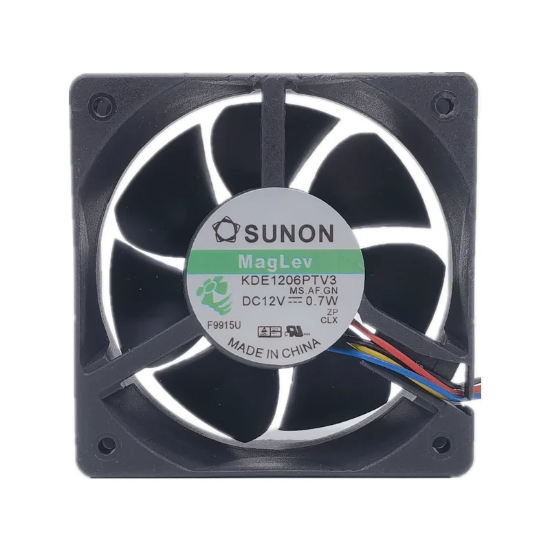 For Sunon KDE1206PTV3 12V 0.7W 6025 6cm silent magnetic levitation power supply cooling fan