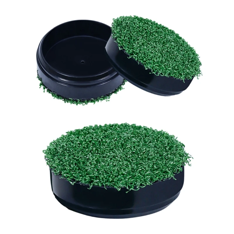

1/2pcs Simulated Lawn Golf Cup Cover Golf Hole Putting Green Cup Covers
