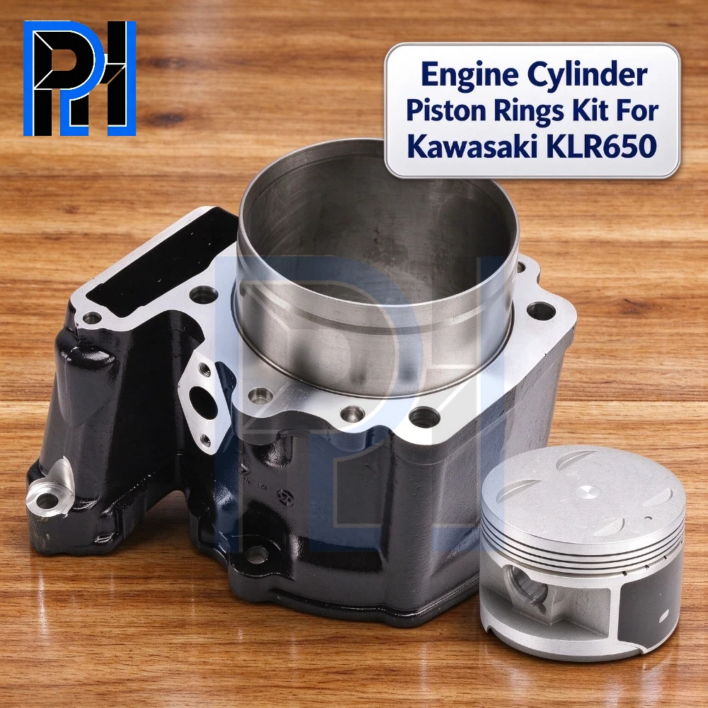 Motorcycle 650CC 100MM Big Bore Engine Cylinder Piston Rings Kit For Kawasaki KLR650 KLR 650 Camo 1987-1995 1990 2008-2018 2014