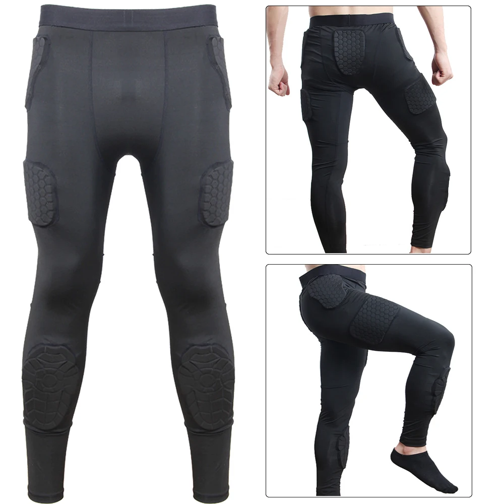 Motorcycle Full Body Armor Pants Body Underwear Motorbike Suit With 7Pcs EVA sponges Pads Motocross Racing Protective Gear