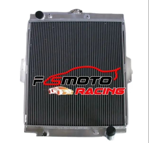 50mm 2Row All Aluminum Radiator For 1992-1997 TOYOTA LANDCRUISER FZJ70 FZJ73 FZJ75 1FZF 1FZFE 24V L6 4.5L MT 1992 1993 1994 1995