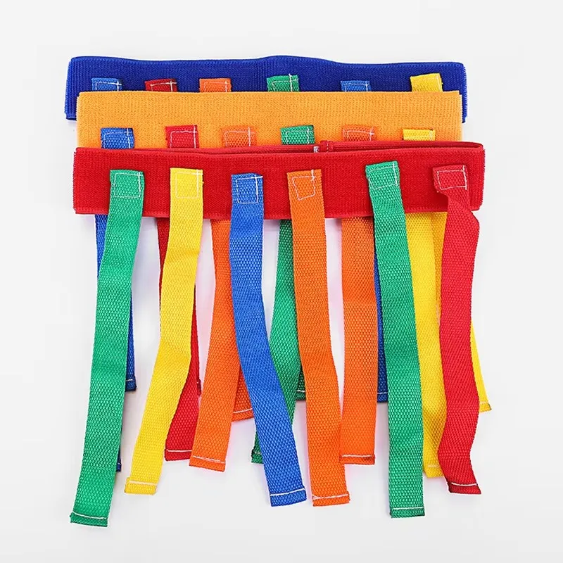 Funny Children Outdoor Catch Tail Game Belt For Kindergarten Kids Teamwork Activities Carnival Field Day Birthday Party Favors