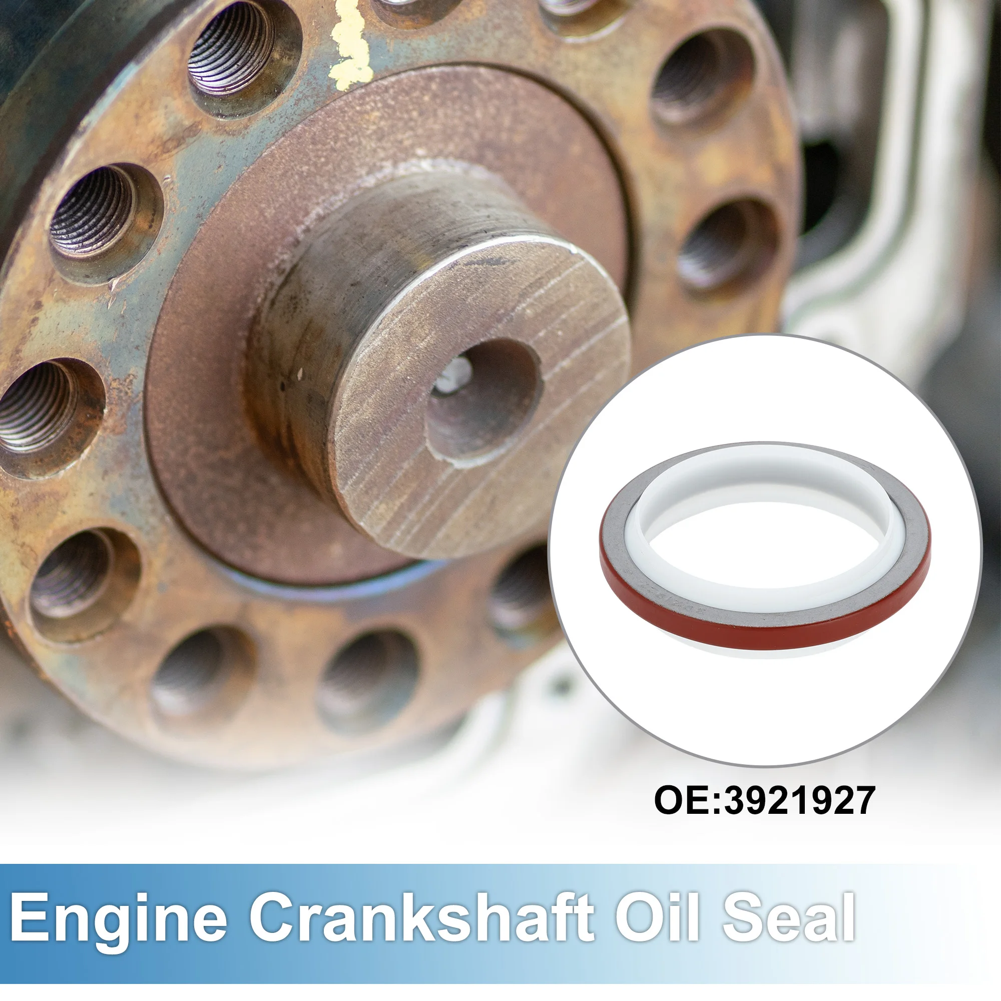 

UXCELL 1 шт. переднее сальник коленчатого вала для C8.3 8.3C 6C ISC ISL No 3921927 основное уплотнение