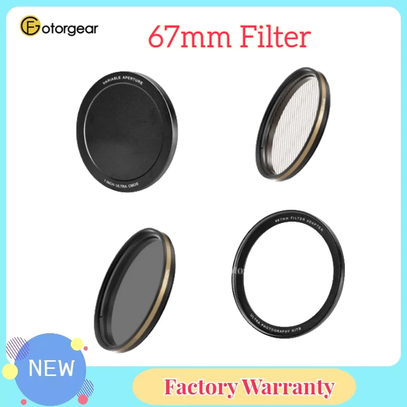 

Fotorgear 67mm CPL Filters Star Flare / Gold Streak / Black Mist / CPL Phone Filter For 13 Ultra