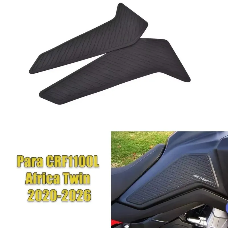 Motorcycle Fuel Tank Anti-Slip Pad For Honda CRF1100L Africa Twin 2020-2026, CRF 1100L Traction Sticker, Knee Grip, Protector
