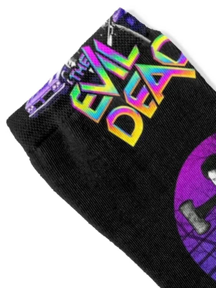 The Evil Dead Retrowave Socks Stockings man snow sports stockings new in's Men's Socks Luxury Women's