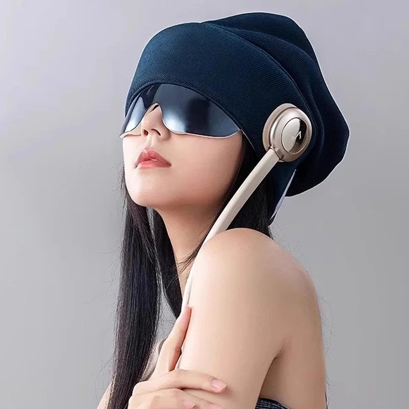 

R2 Sleep Head Massager Massage Cap Scalp Cervical Eye Massager Bluetooth Music Player 4 Levels Of Massage Intensity