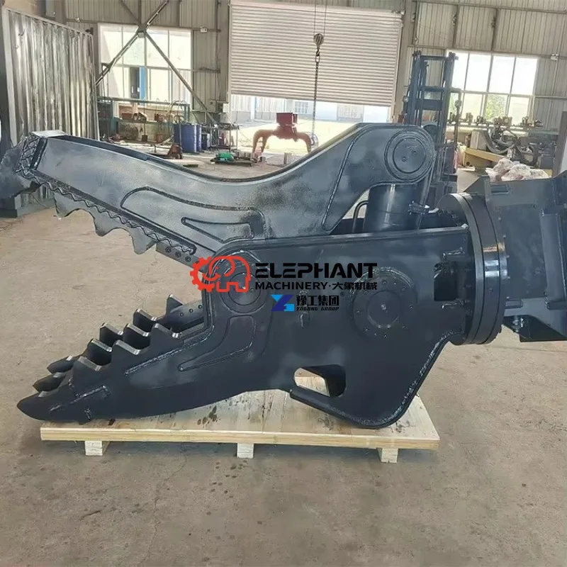 Power Scrap Iron Scissors Multifunction Rotating Advanced Hydraulic Shear for Sale YG Brand for 1-70t Excavators