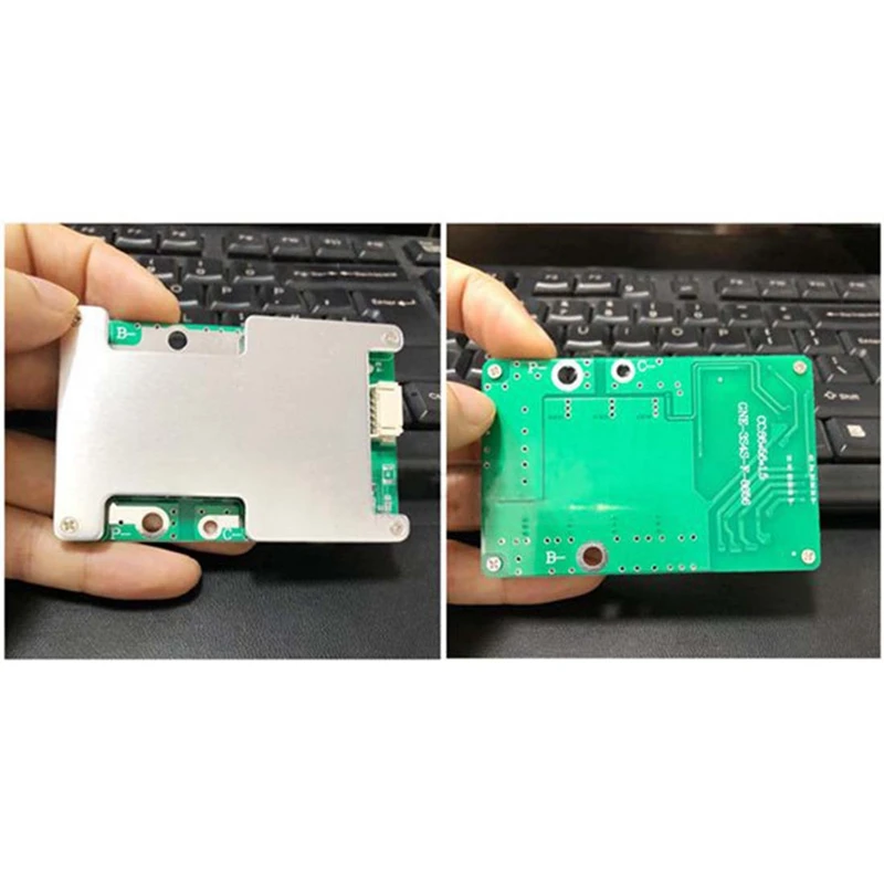 Circuit imprimé de protection de batterie au lithium fer Phate, 4S, 12V, 100A, BMS veFePo4, chargement sinc, 2 pièces