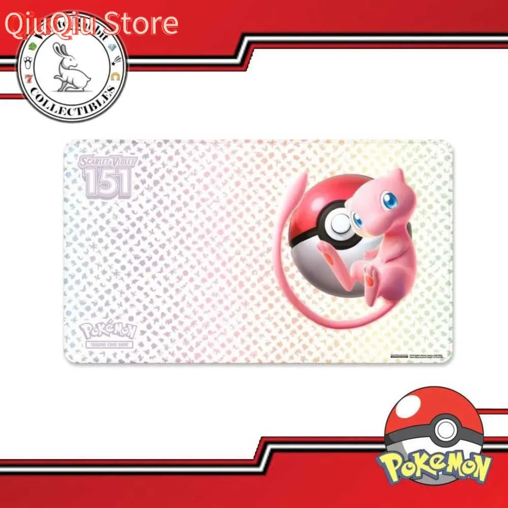 Коллекция Ultra-Premium Playmat Pokemon Scarlet & Violet 151 — игровой коврик Mew
