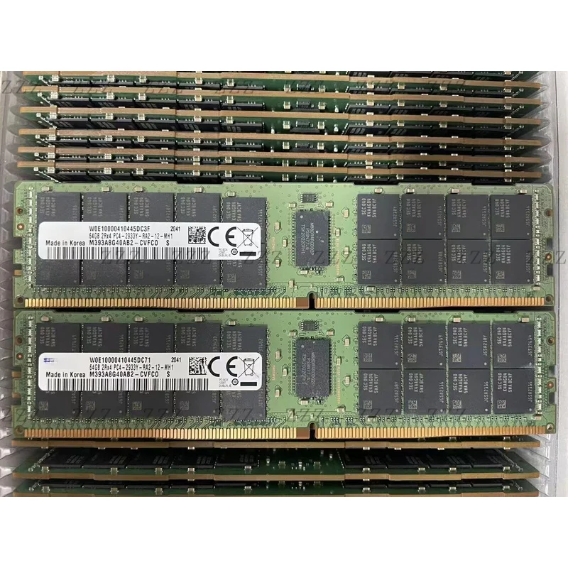 ZZ For Samsung 64GB RAM DDR4 RAM 2933MHz ECC Server Memory Ram 2Rx4 PC4-2933Y-RA2-12-MH1