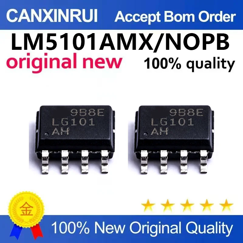 （5pcs-100pcs)Original genuine LM5101AMX/NOPB SOIC-8 gate driver chip high and low side gate driver