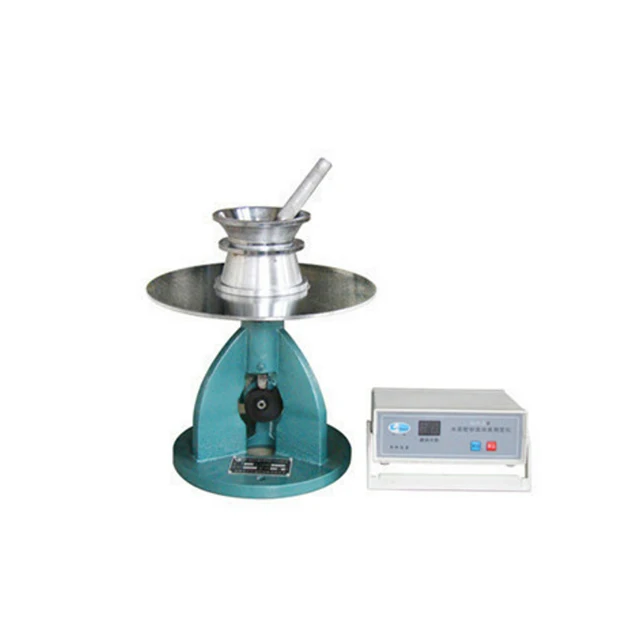 ASTM C87 Motorized Flow Table With Automatic Digital Counter For Cement Mortar Fluidity Test