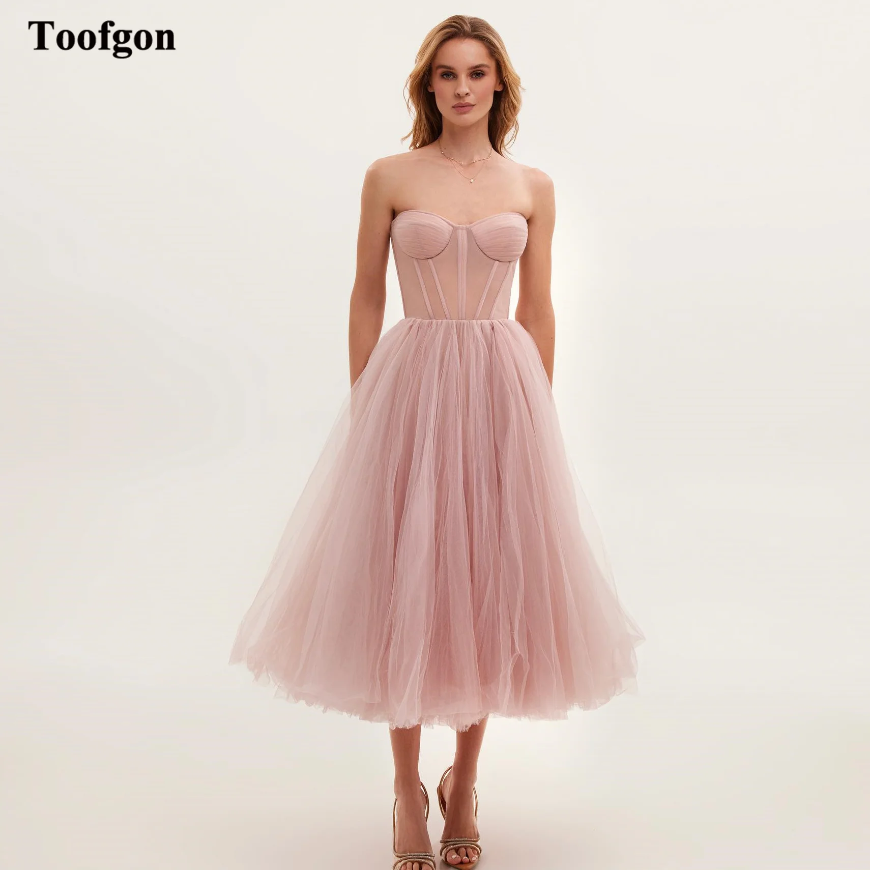 Simple Tulle Short Prom Dresses Homecoming Party Dress Customized Sweetheart Corset Graduation Gowns Formal Girl Dance Dress