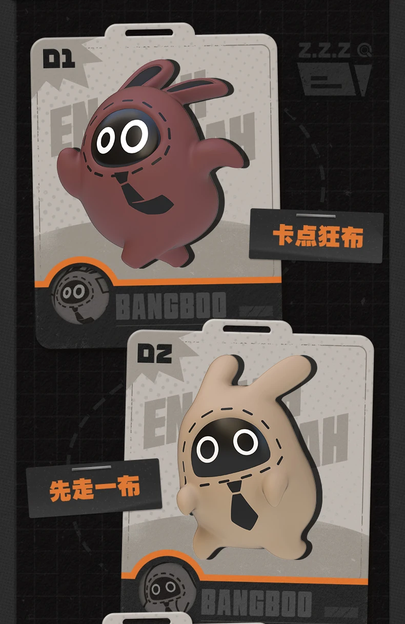[Original] Game Zenless Zone Zero BangBoo Cosplay MINI Q.Ver Cosplay Hang Tag Schlüsselanhänger Anime Schlüsselanhänger Zubehör Halloween Geschenk – Detail 4