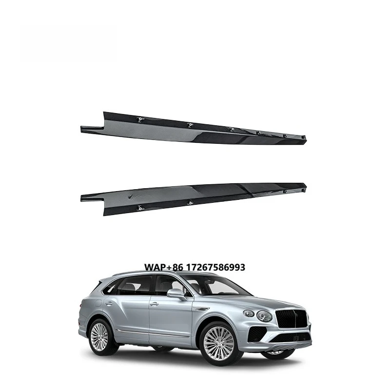 

High Performance Carbon Fiber Side Skirt Body Kits for Bentley Bentayga Upgrade V8S W12