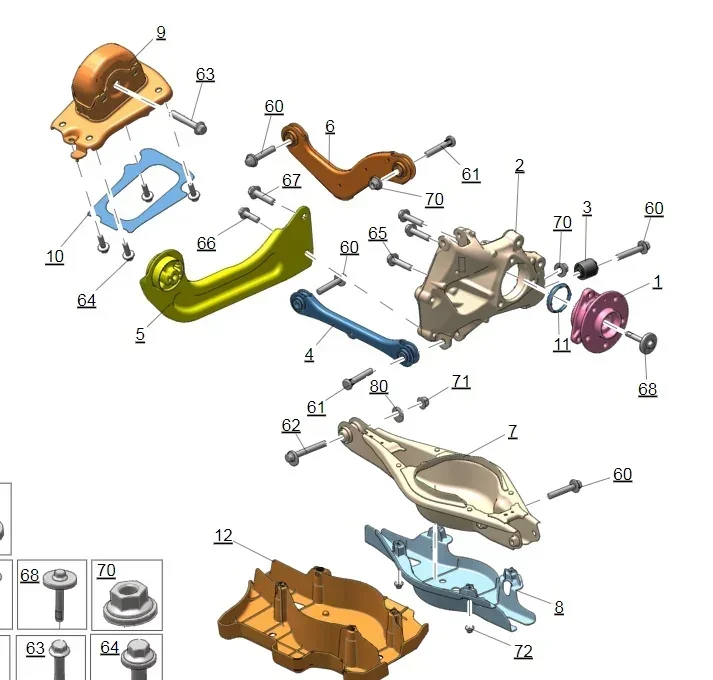 Bestselling Suitable for Lingke Car Lower Swing Arm Front Lower Bracket Lower Support Arm