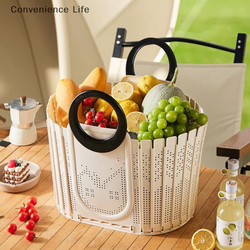 Collapsible Laundry Basket With Handles Large Capacity Folding Clothes Hamper Space Saving Wall Mounted Multi purpose