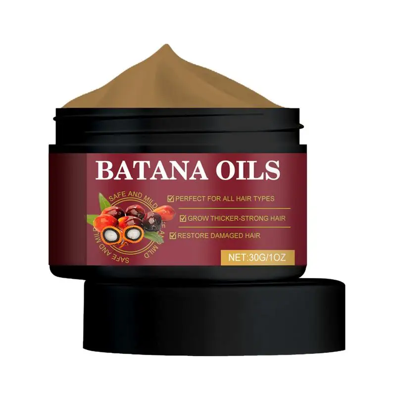 Natural BatanaOil For Hair Growth Authentic Cold Pressed Organic Sebi BatanaOil Mask 100% Pure BatanaOil For Treat Hair Loss