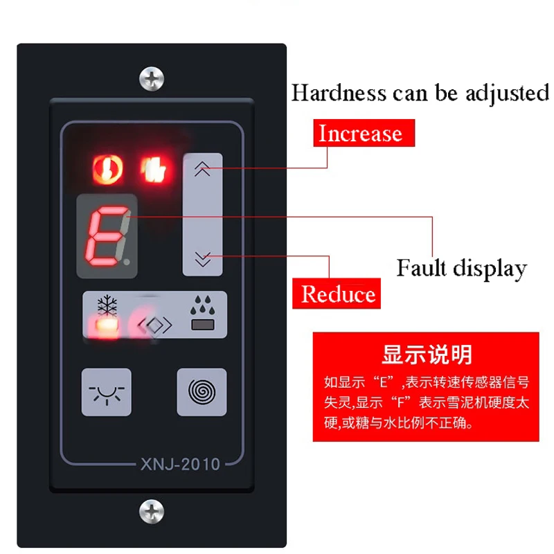 Buy cheap wholesale large capacity granita juice ice frozen drink slush machine with mixing beater