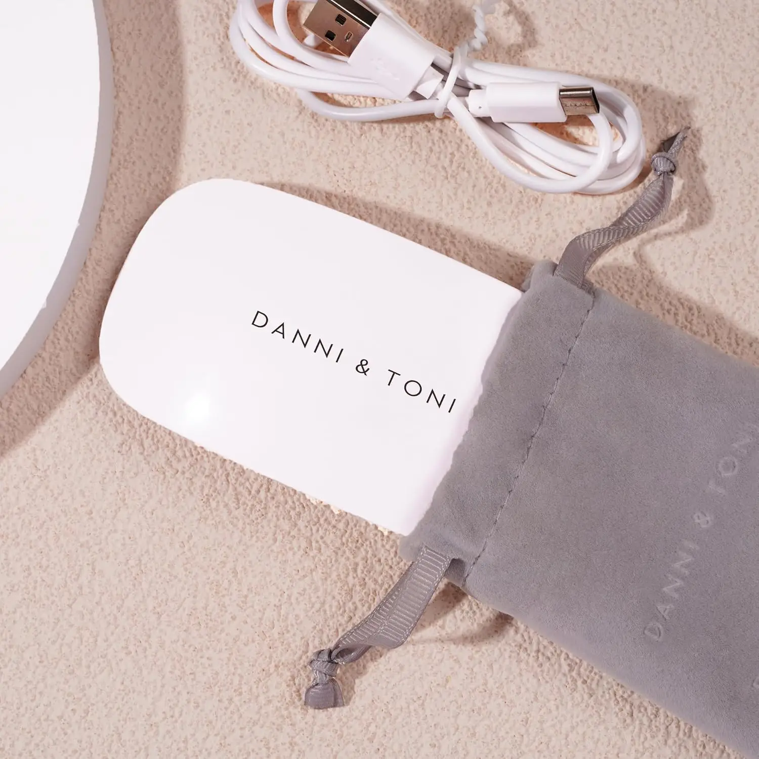 مصباح أظافر جل LED بالأشعة فوق البنفسجية - مجفف أظافر صغير للسفر لطلاء الجل والملصقات #5