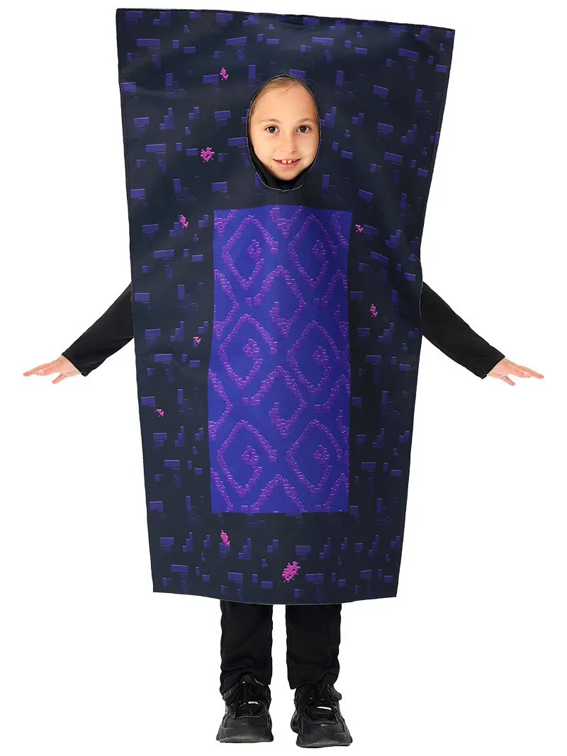 Kids Games My World Cosplay Halloween Costumes Diamond Armor Series Jumpsuit with Mask for Girls Boys Party Carnival Wear view 5