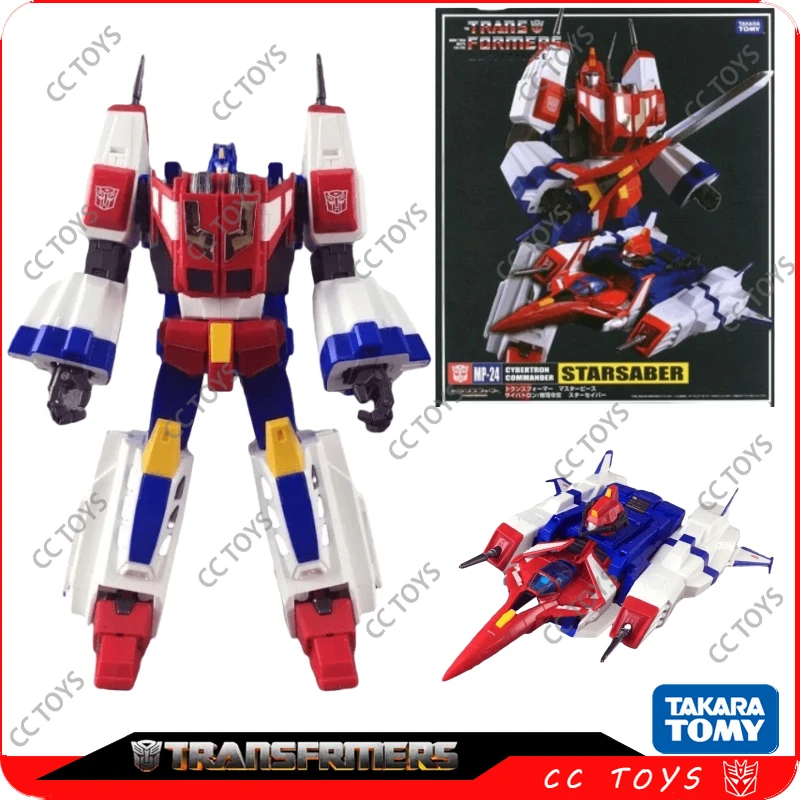 In stock Genuine Takara Tomy Transformers Toy Masterpiece Series MP-24 Starsaber Action Figure Robot Collection Children's Toy