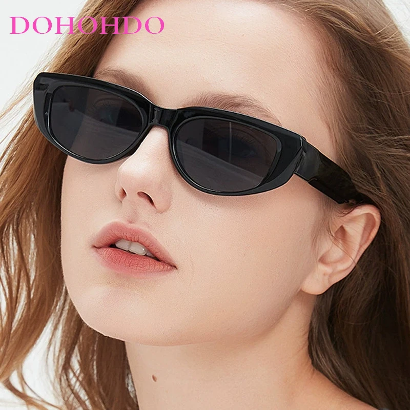 

Small Frame Cat Eye Shape Sunglasses Women Men Luxury Brand Brief Design Outdoor Sports Driving Sun Glasses UV400 Gafas De Sol