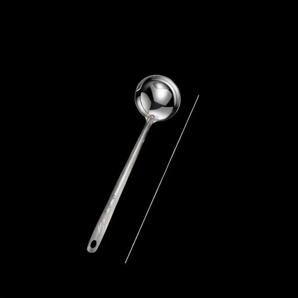 Durable 304 Stainless Steel Soup Ladle And Sieve Kitchen Cooking Tools Hot Pot Skimmer Serving Spoon Utensil Home Accessory