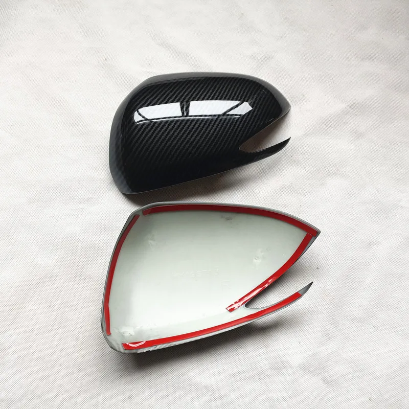 For Hyundai Santa Fe SantaFe TM 2019 2020 2021 2022 Accessories Rear Side View Rearview Mirror Cover Trim Plastic
