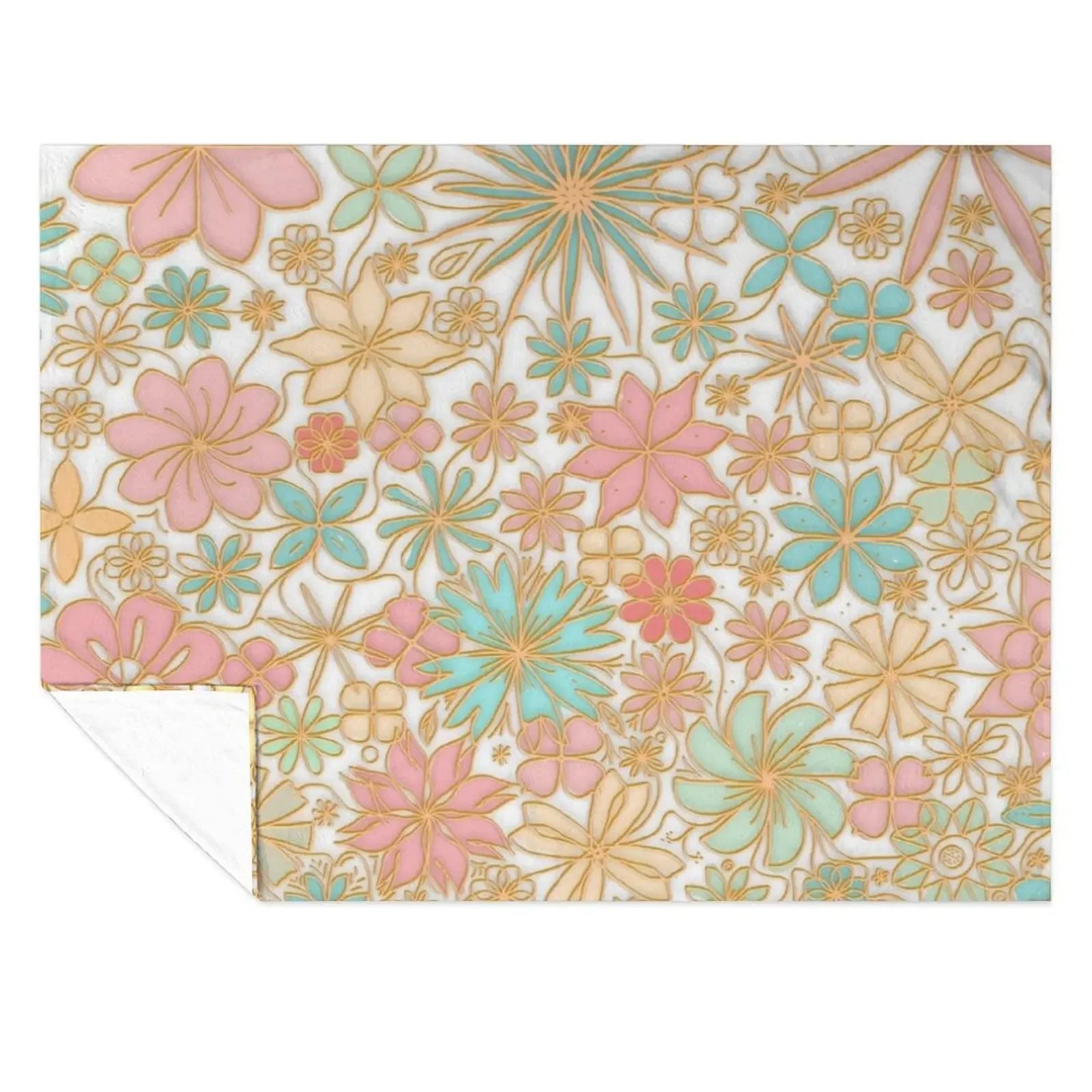

peace flowers Throw Blanket Luxury St For Sofa Thin Blankets For Bed Sofa Blankets