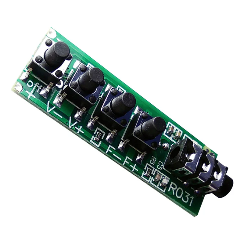 

RDA5807 2 Channel Stereo FM Radio Module FM Receiver Board 76.0MHz-108.0MHz